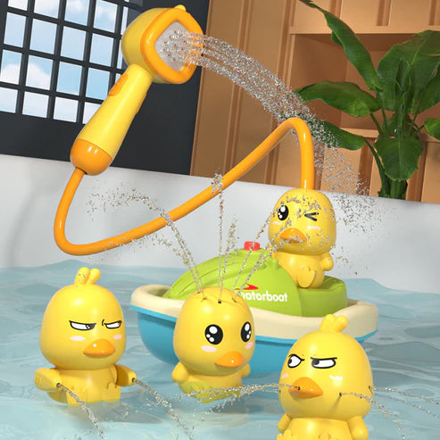 Badespielzeug mit Duschkopf in Entenform
