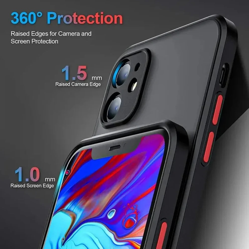 Etui na iPhone matowe plecki