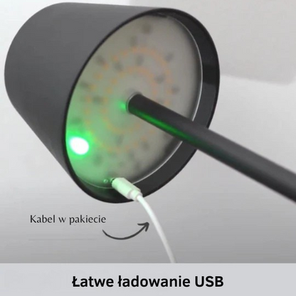 Włoska designerska lampa bezprzewodowa