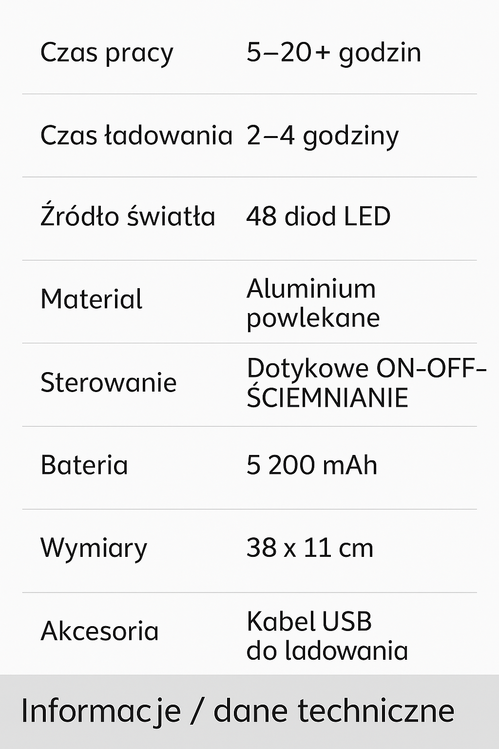 Włoska designerska lampa bezprzewodowa