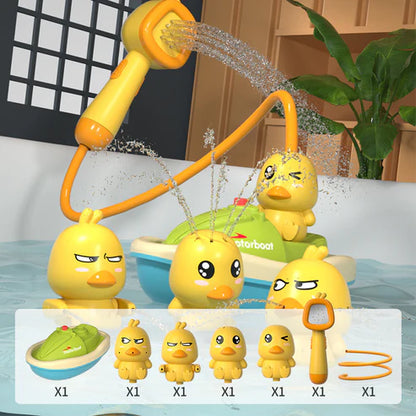 Bath Toy with Duck Shower Head