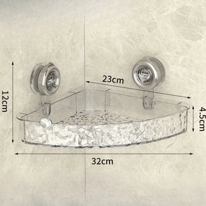 Étagère de salle de bain universelle à ventouses